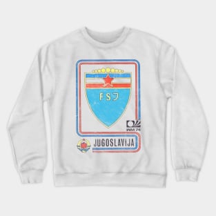 Yugoslavia / Vintage 70s Football Fan Crewneck Sweatshirt